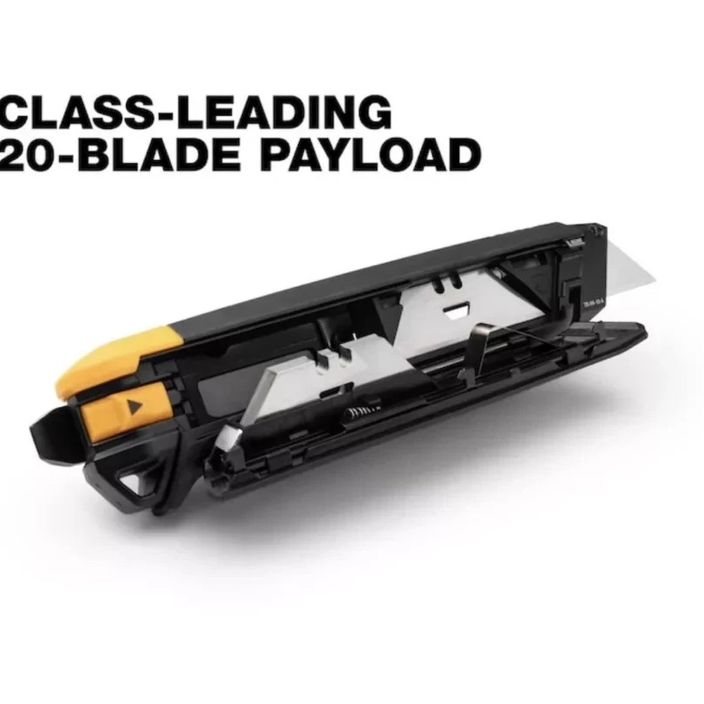 ToughBuilt Utility Knife + 2 Blade Mag (TB-H4S2-03)